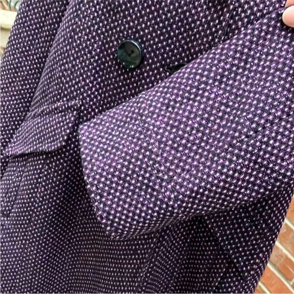 Miss Sixty Purple tweed Coat - Picture 4 of 5